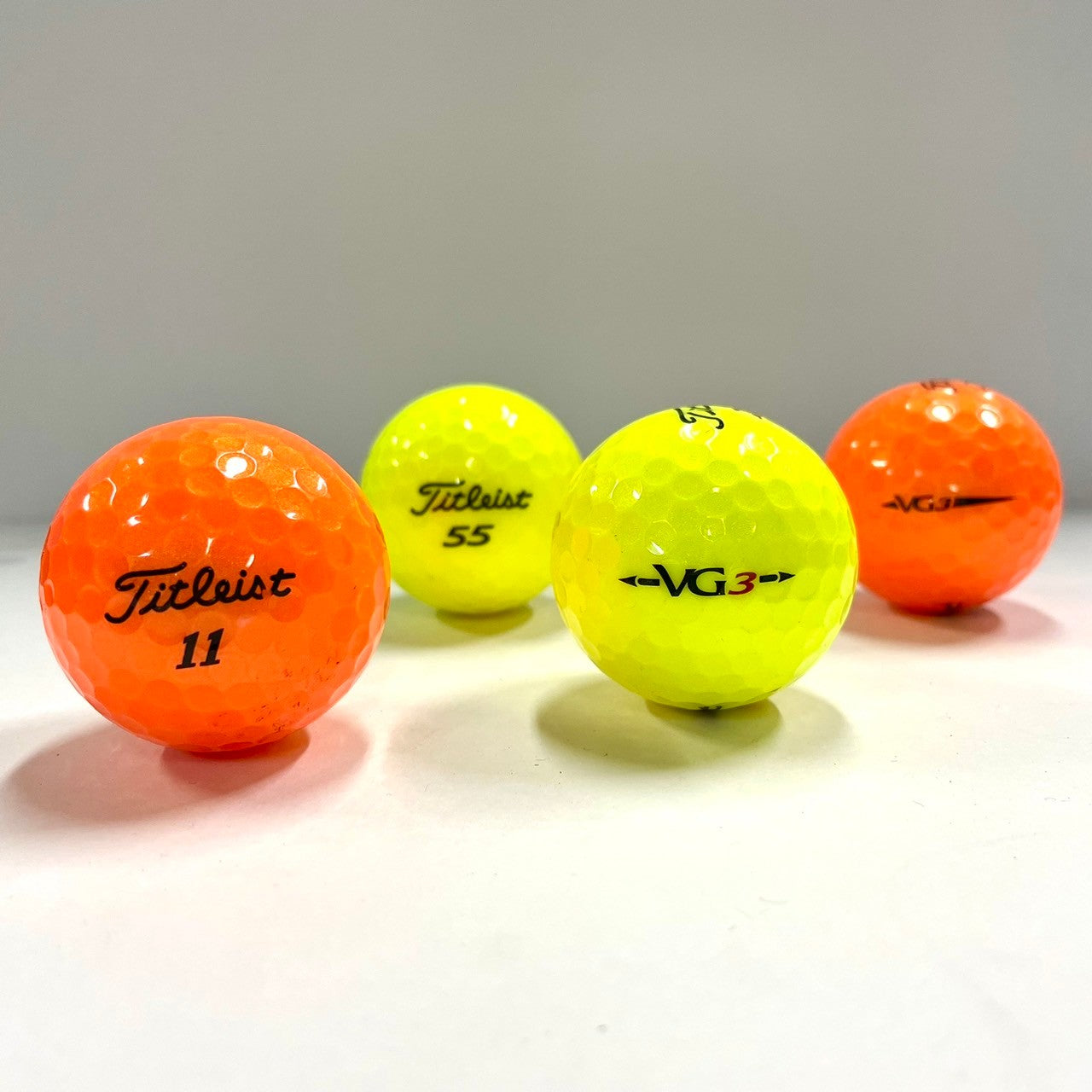 ロストボール タイトリスト Titleist VG3 年代混合 カラーボール 20球 【Aランク】 ゴルフボール 【中古】