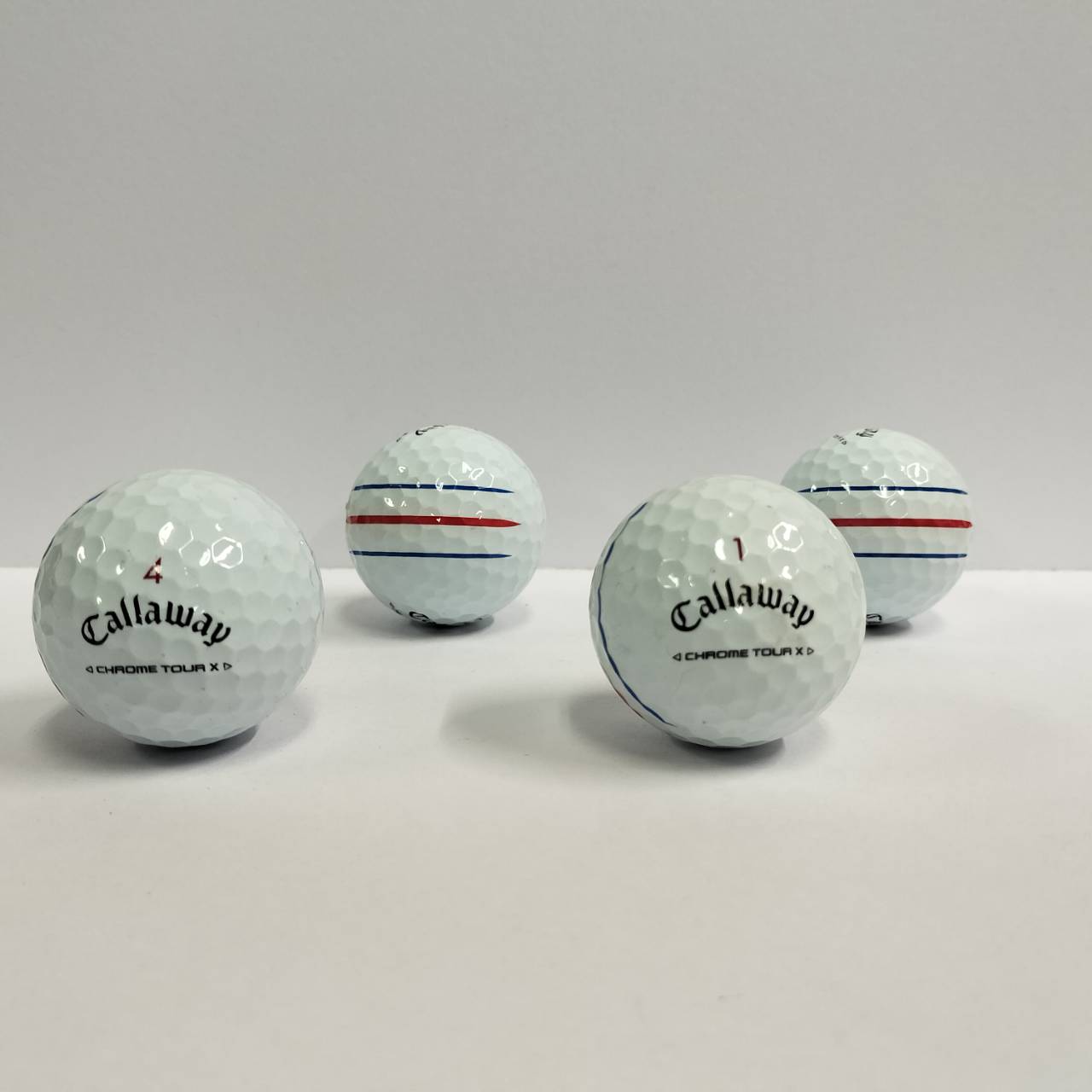 ロストボール キャロウェイ Callaway クロムツアー CHROME TOUR X トリプル・トラック ホワイト 20球 【ABランク】