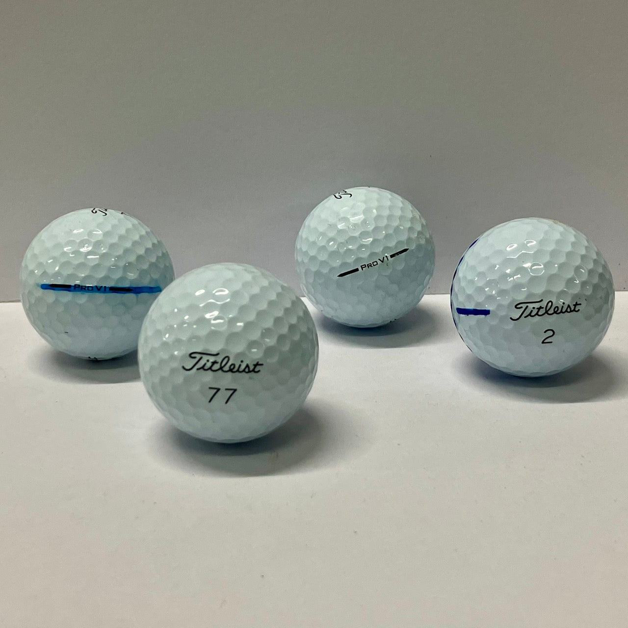 ロストボール タイトリスト Titleist PRO V1 2025年 ホワイト 30球 【Bランク】