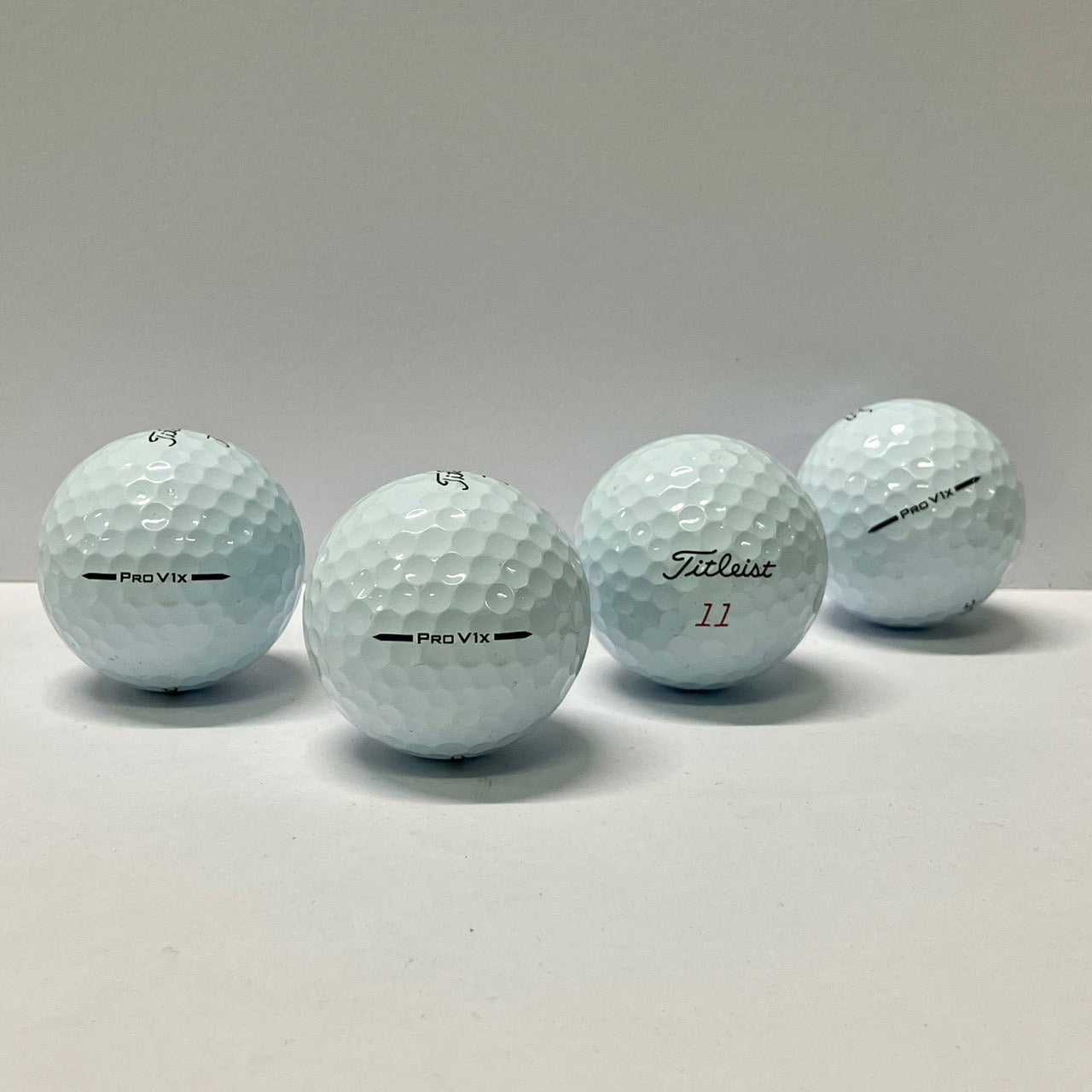 ロストボール タイトリスト Titleist PRO V1x 2025年 ホワイト 12球 【Aランク】