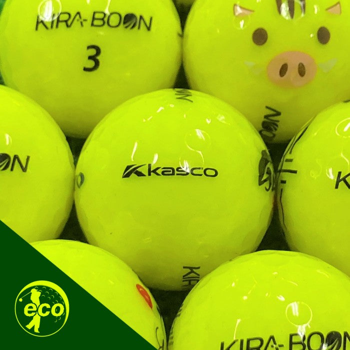 kasco キャスコKIRA BOON キラ ブーンターゲットマーク付ゴルフボール １ダース2019年モデル