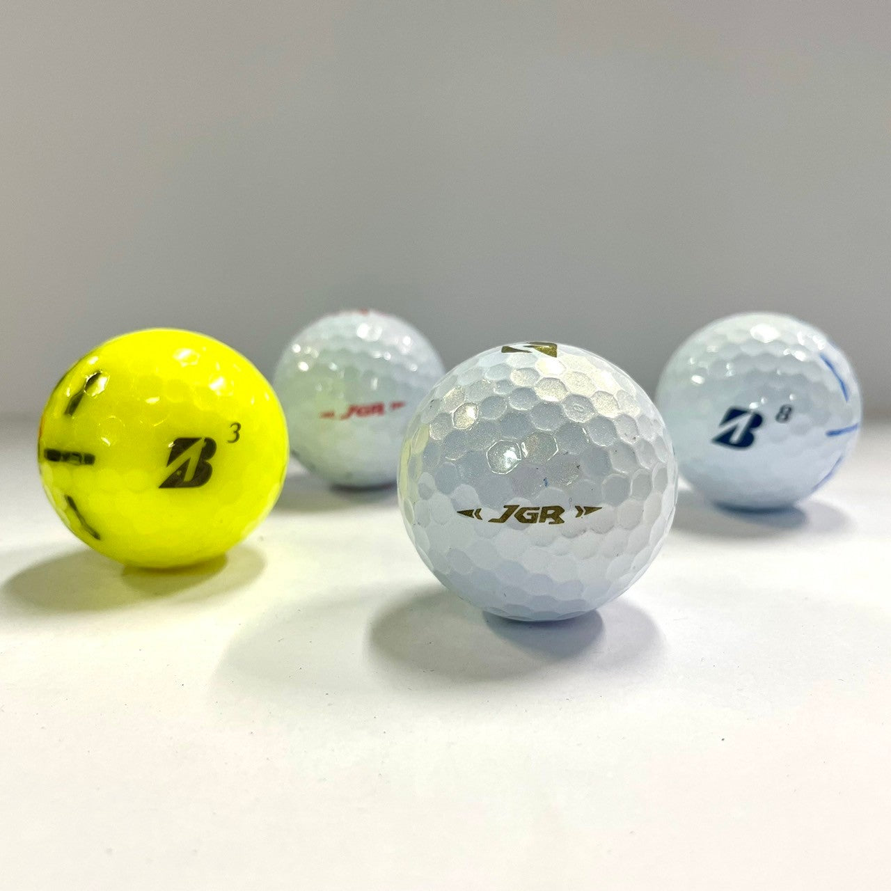 ロストボール ブリヂストン ツアーB JGR 年代混合 30球 A+ABランクマーカー入り 中古 ゴルフボール エコボール