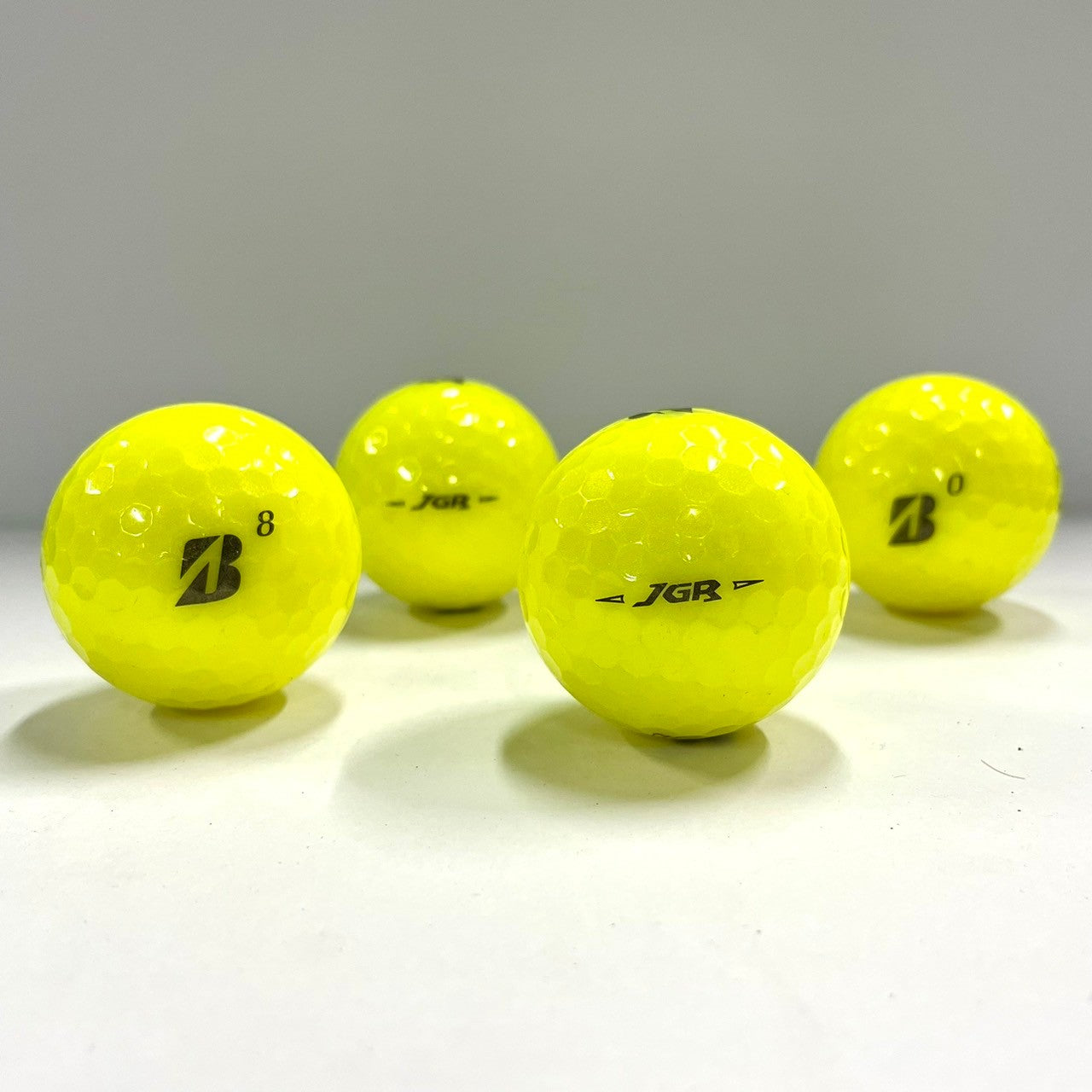 ロストボール ブリヂストン BRIDGESTONE TOUR B JGR 年代混合 イエロー 12球 【Aランク】