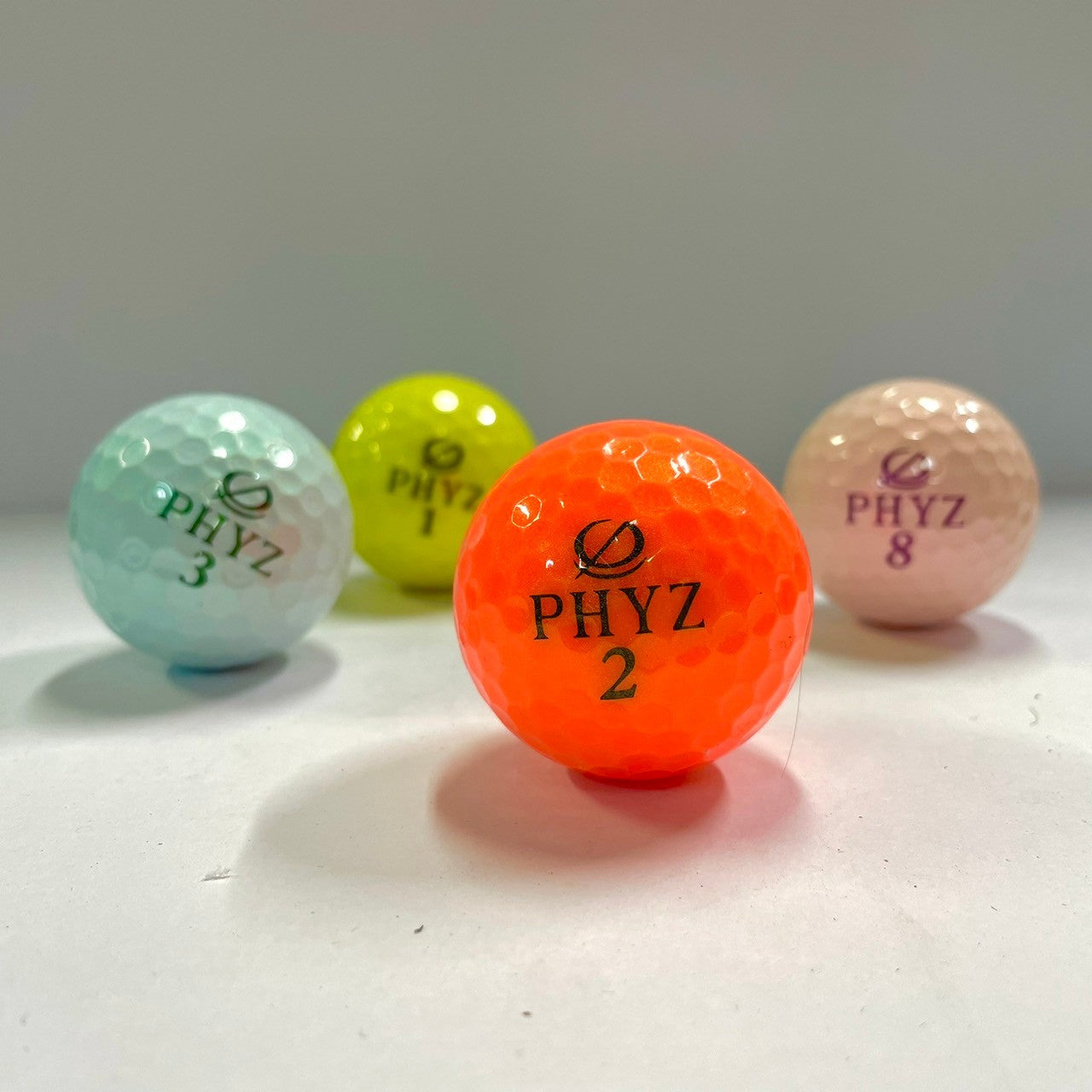 ロストボール ブリヂストン BRIDGESTONE PHYZ 年代混合 カラーボール 20球 【Aランク】 ゴルフボール 【中古】