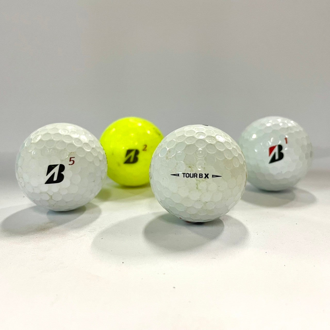 ロストボール ブリヂストン BRIDGESTONE TOUR B X 年代混合 50球 【Bランク】 ゴルフボール 【中古】