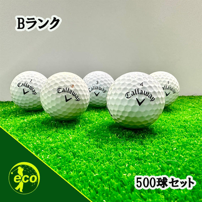 ロストボール キャロウェイ Callaway 混合 ホワイト 500球 【Bランク】