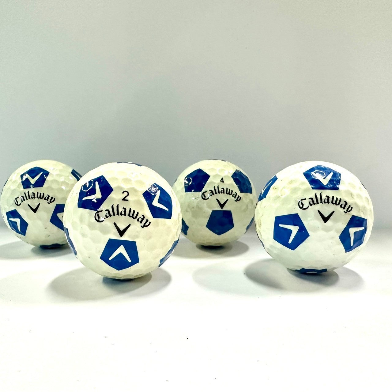 ロストボール キャロウェイ Callaway TRUVIS シリーズ 混合 ブルー 20球【Bランク】
