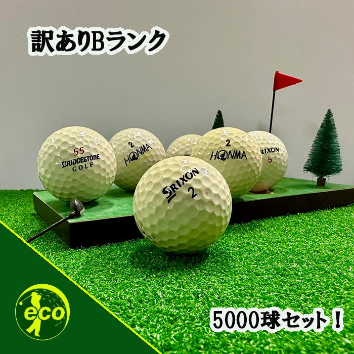 ロストボール 大量 ブランド混合 5000球 【訳アリBランク】 【練習用】