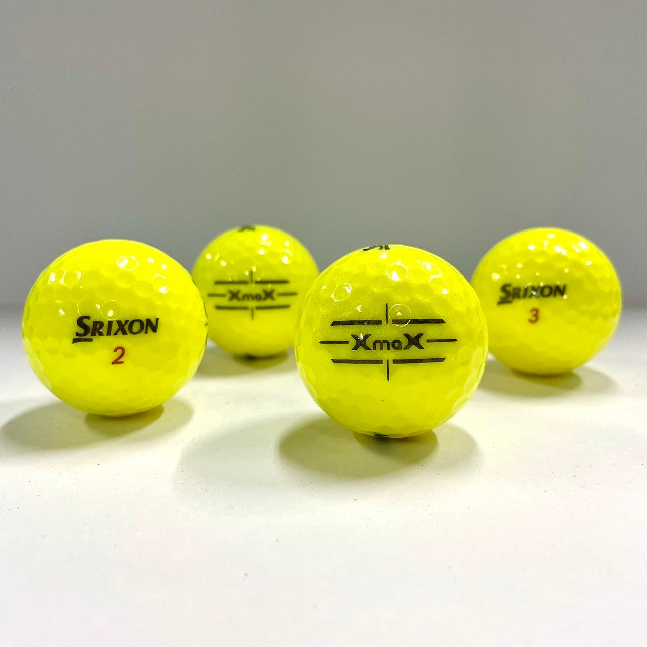 ロストボール スリクソン SRIXON Xmax イエロー 12球 【Aランク】