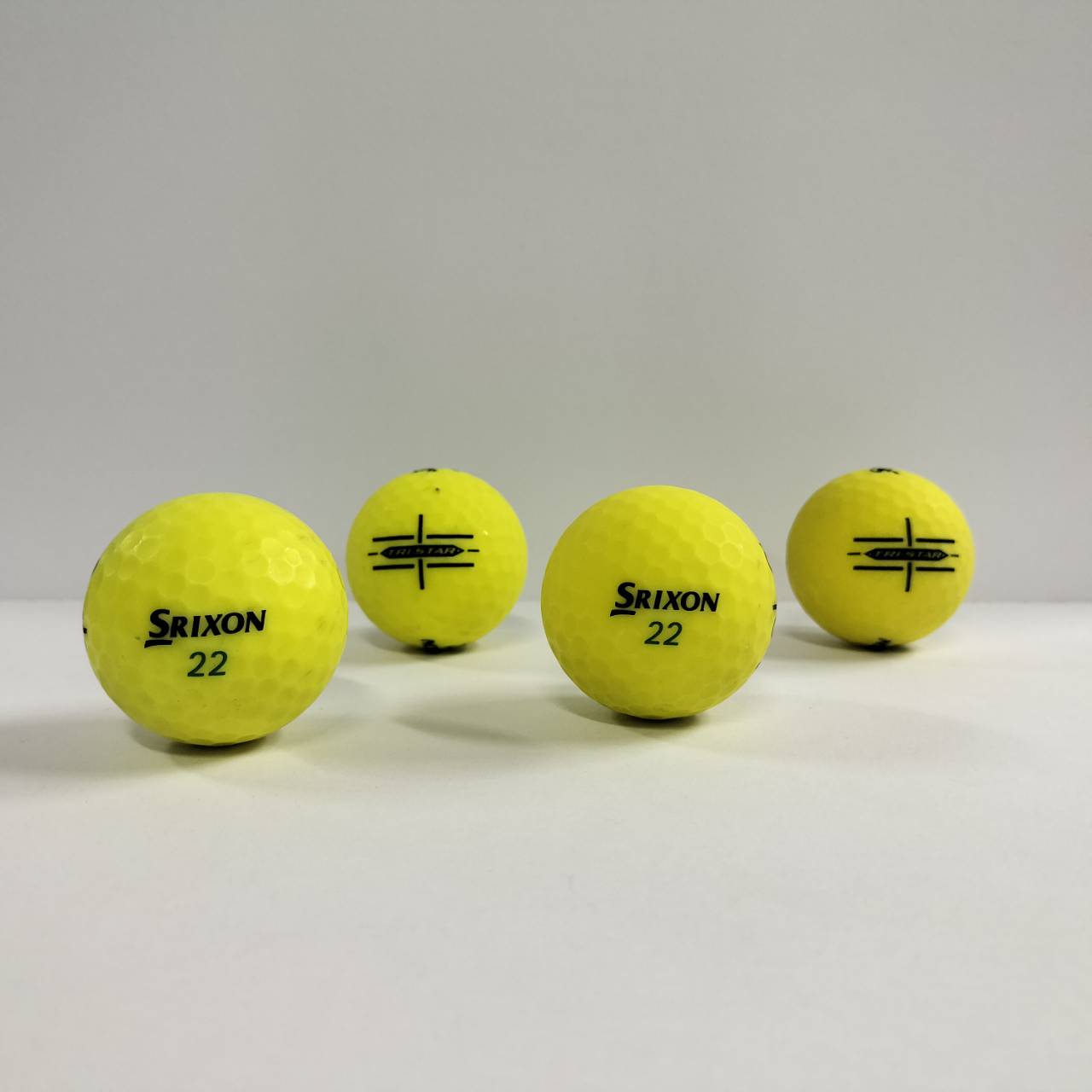 ロストボール スリクソン SRIXON マットイエロー 20球 【A+ABランク】