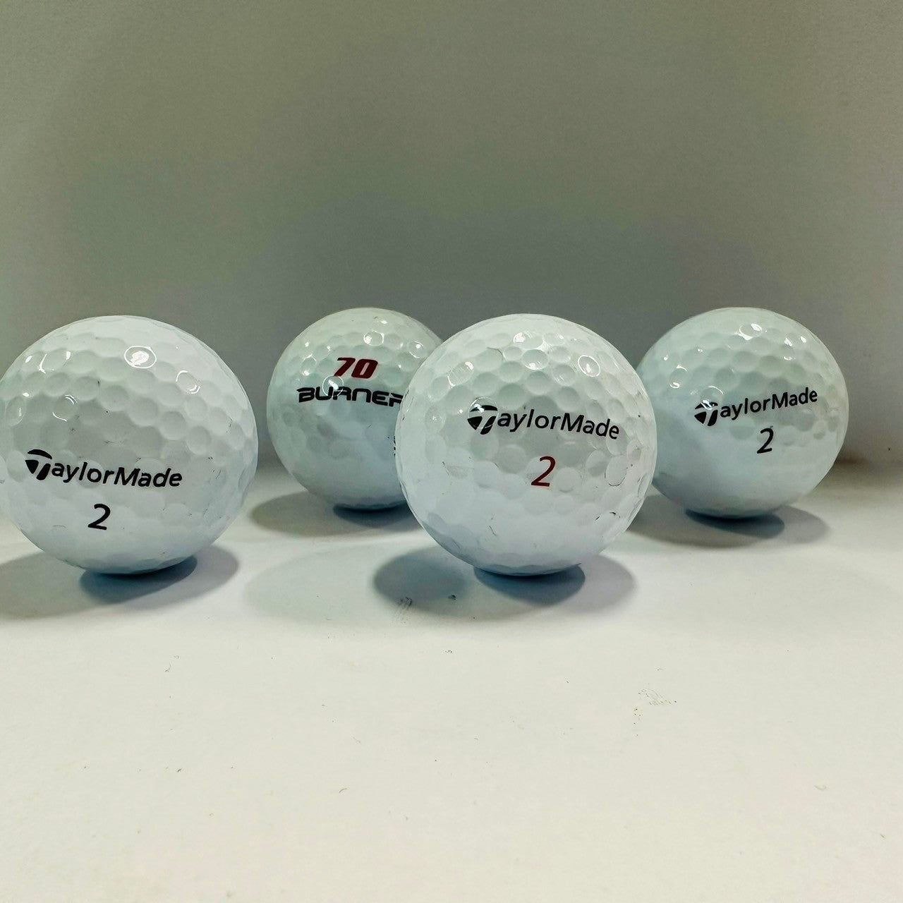 ロストボール テーラーメイド TaylorMade 各種混合 ホワイト 30球 【ABランク】 ゴルフボール 【中古】