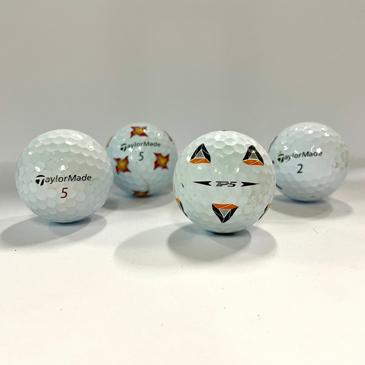 ロストボール テーラーメイド TaylorMade TP5 TP5x 混合 30球 【A+ABランクマーカー入り】 ゴルフボール 【中古】