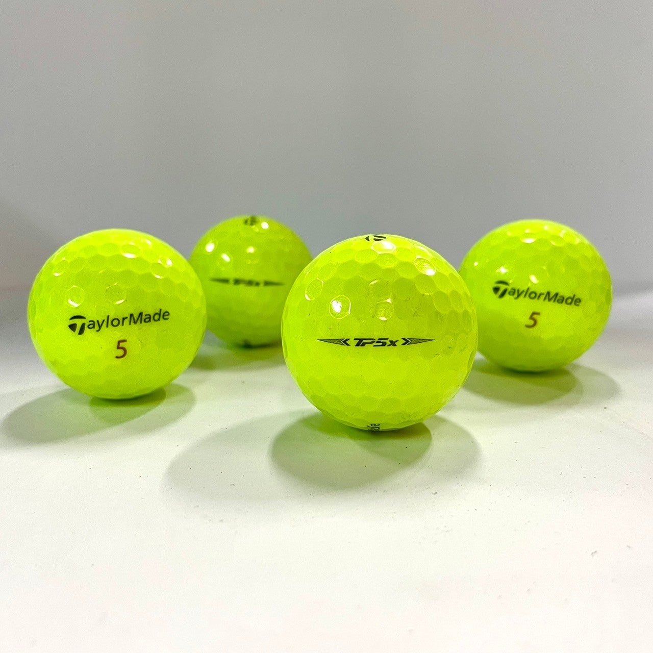 ロストボール テーラーメイド TaylorMade TP5x 年代混合 イエロー 12球 【Aランク】 ゴルフボール 【中古】