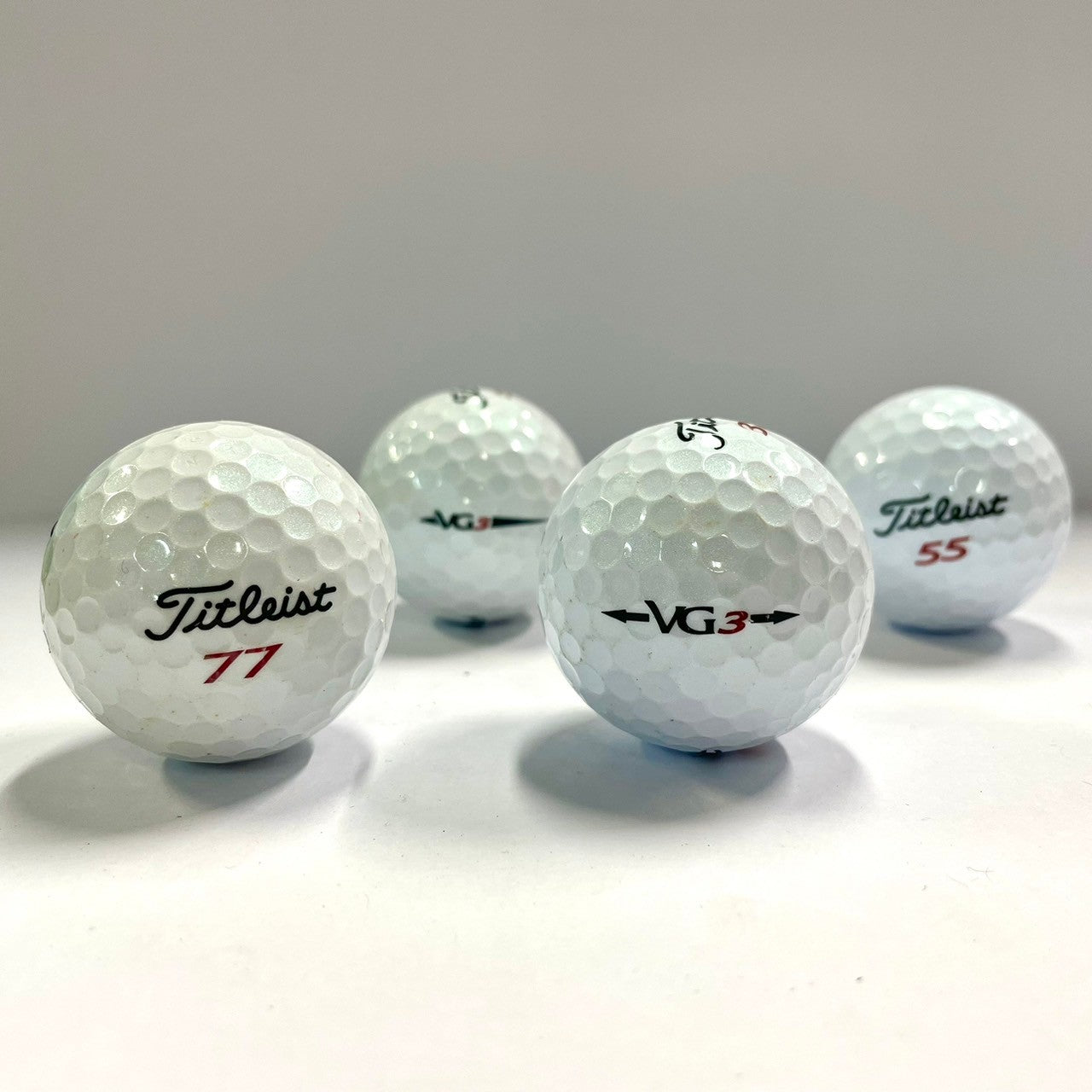ロストボール タイトリスト Titleist VG3 年代混合 ホワイト 20球 【ABランク】