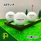 ロストボール タイトリスト Titleist VG3 年代混合 ホワイト 20球 【ABランク】