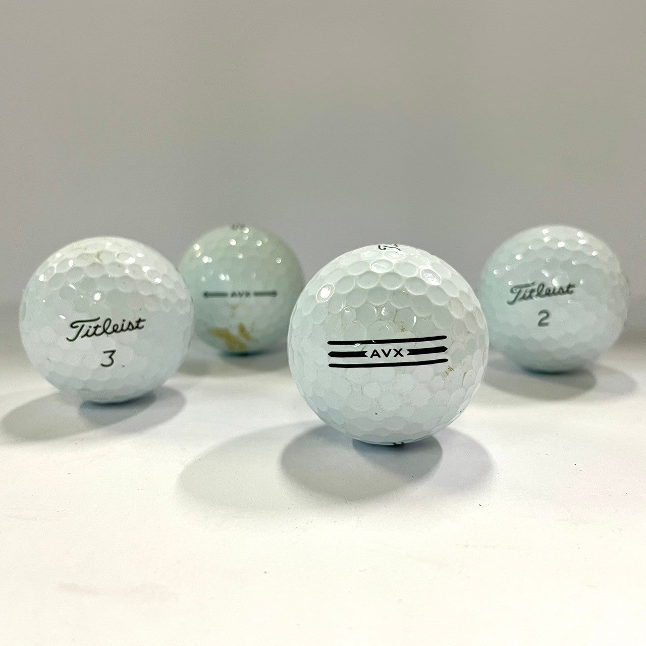 ロストボール タイトリスト Titleist AVX 混合 ホワイト 50球 【Bランク】