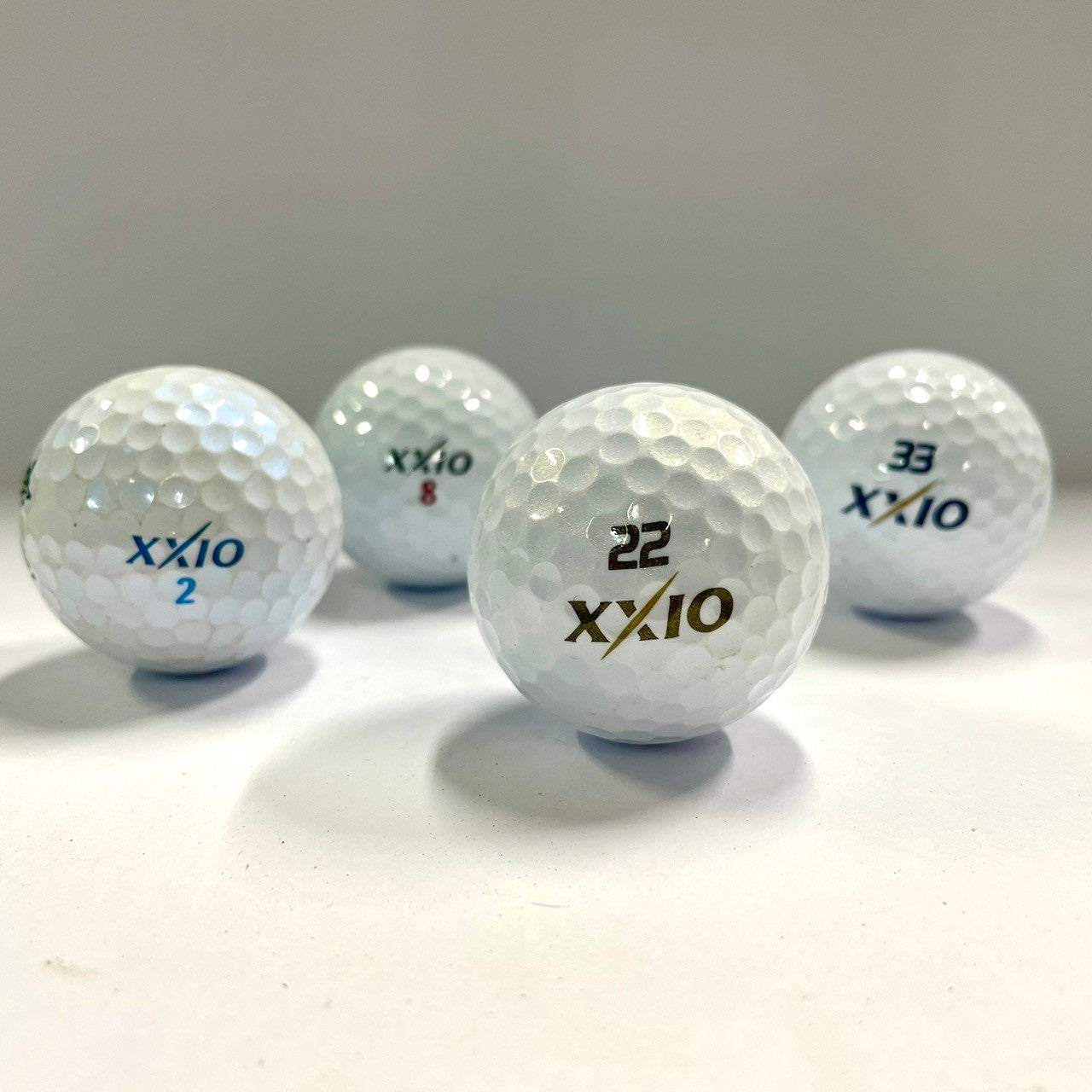 ロストボール ゼクシオ XXIO 各種混合 ホワイト 30球 【Aランク】