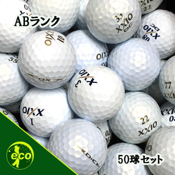 ロストボール ゼクシオ XXIO 各種混合 ホワイト 50球 【ABランク】