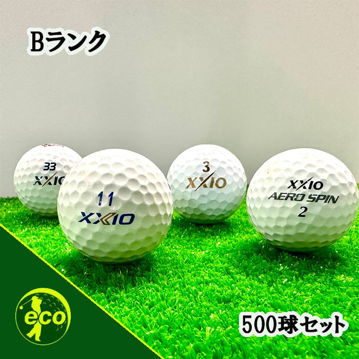 ロストボール ゼクシオ XXIO 各種混合 ホワイト 500球 PREMIUMを除く 【Bランク】