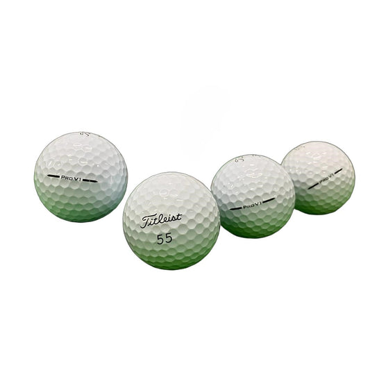 ロストボール タイトリスト Titleist PRO V1 2025年 ホワイト 12球 【Aランク】