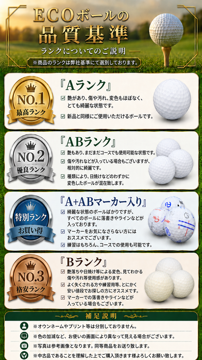 ロストボール スリクソン SRIXON Z-STAR 年代混合 イエロー 20球 【Aランク】