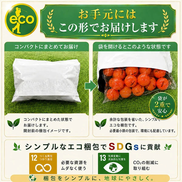 ロストボール ブランド混合 オレンジ 50球 【Bランク】