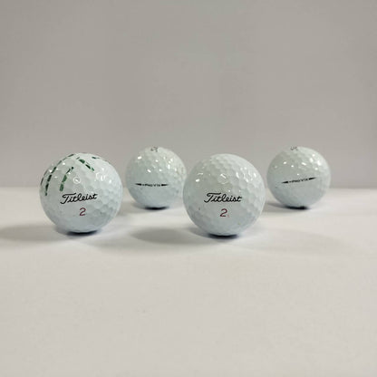 ロストボール タイトリスト Titleist PRO V1x レフトダッシュ LEFT DASH ホワイト 30球 【Bランク】