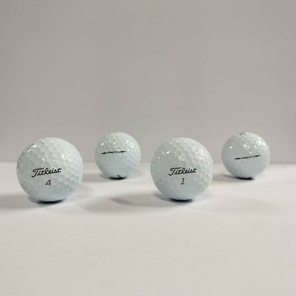 ロストボール タイトリスト Titleist PRO V1x レフトダッシュ LEFT DASH ホワイト 20球 【ABランク】