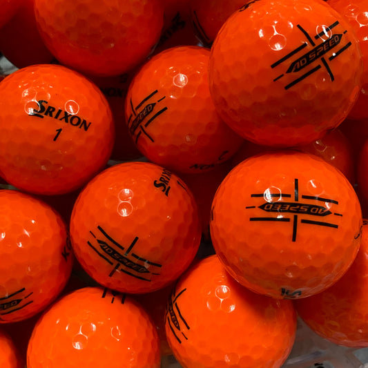 ロストボール スリクソン SRIXON AD SPEED 2020年 パッションオレンジ 30球 【ABランク】 ゴルフボール 【中古】
