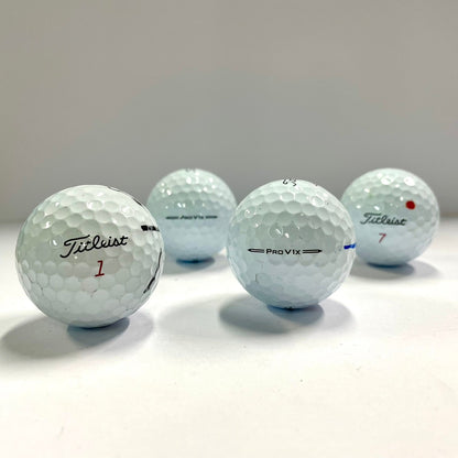 ロストボール タイトリスト PRO V1x 年代混合 30球 A+ABランクマーカー入り 中古 ゴルフボール エコボール