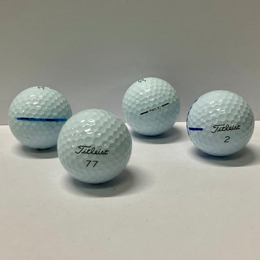 ロストボール タイトリスト Titleist PRO V1 2025年 ホワイト 30球 【Bランク】