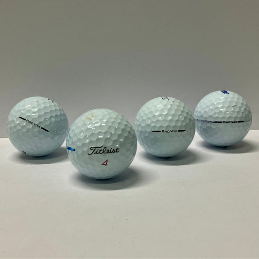 ロストボール タイトリスト Titleist PRO V1x 2025年 ホワイト 20球 【Bランク】