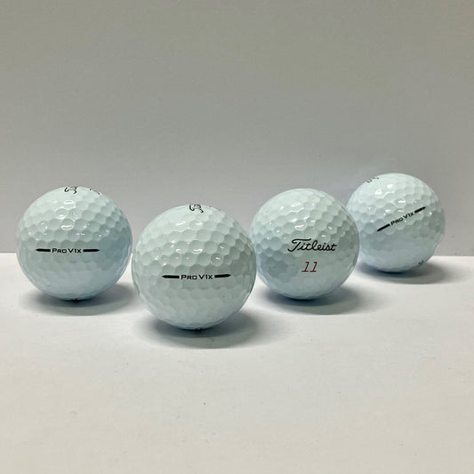 ロストボール タイトリスト Titleist PRO V1x 2025年 ホワイト 12球 【Aランク】