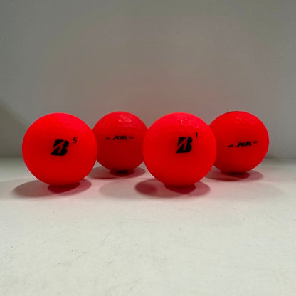 ロストボール ブリヂストン BRIDGESTONE TOUR B JGR 2025年 マットレッド 12球 【Aランク】