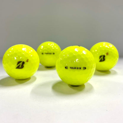ロストボール ブリヂストン BRIDGESTONE TOUR B X 2024年 イエロー 12球 【Aランク】