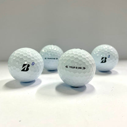 ロストボール ブリヂストン BRIDGESTONE TOUR B XS 2024年 ホワイト 12球 【Aランク】