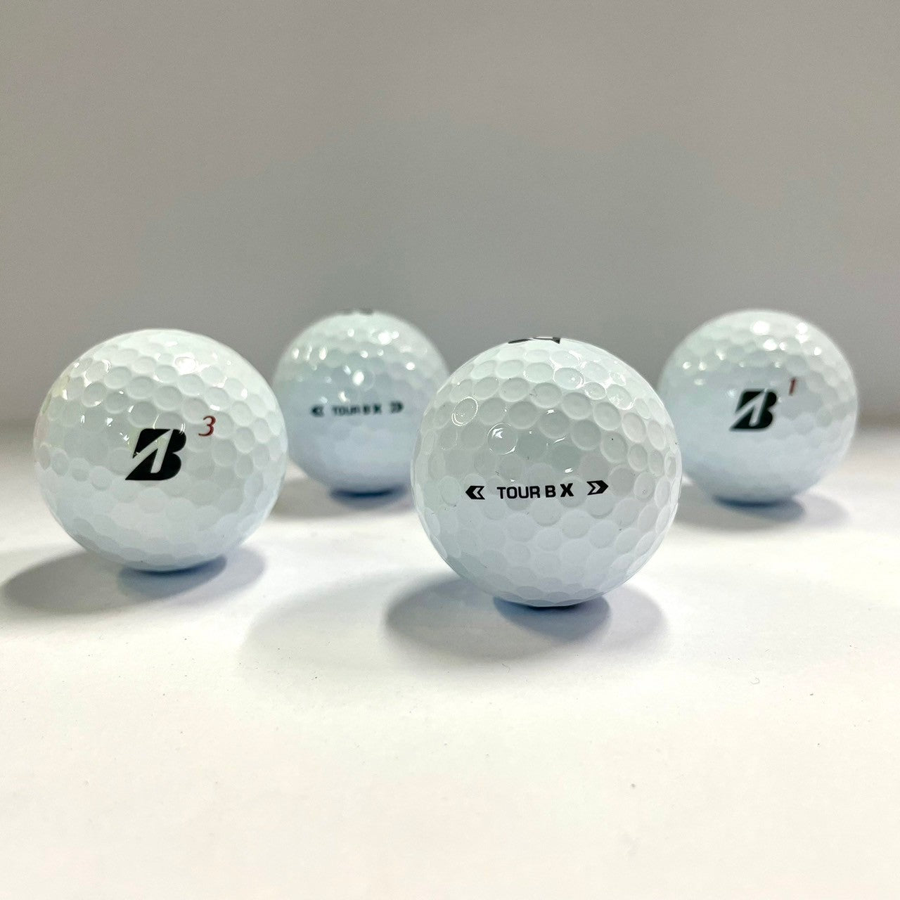 ロストボール ブリヂストン BRIDGESTONE TOUR B X 2024年 ホワイト 20球 【ABランク】