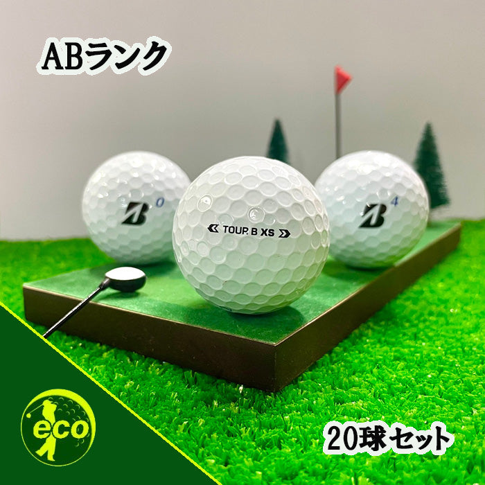 ロストボール ブリヂストン BRIDGESTONE TOUR B XS 2024年 ホワイト 20球 【ABランク】