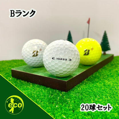 ロストボール ブリヂストン BRIDGESTONE TOUR B X 2024年 混合 20球 【Bランク】