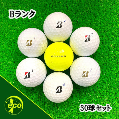 ロストボール ブリヂストン BRIDGESTONE TOUR B XS 2024年 混合 30球 【Bランク】