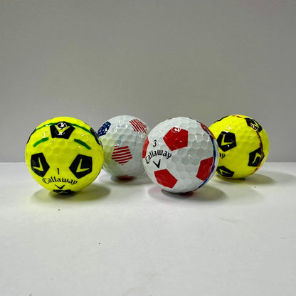 ロストボール キャロウェイ Callaway TRUVIS シリーズ 混合 20球 【A+ABランクマーカー入り】 ゴルフボール 【中古】