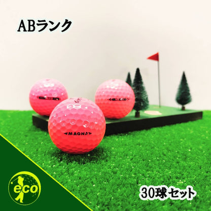 ロストボール キャロウェイ Callaway 各種混合 ピンク 30球 【ABランク】