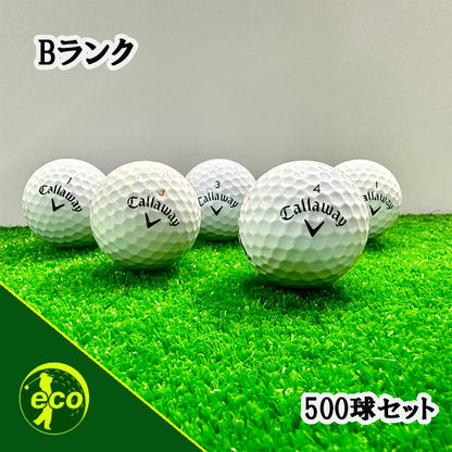 ロストボール キャロウェイ Callaway 混合 ホワイト 500球 【Bランク】