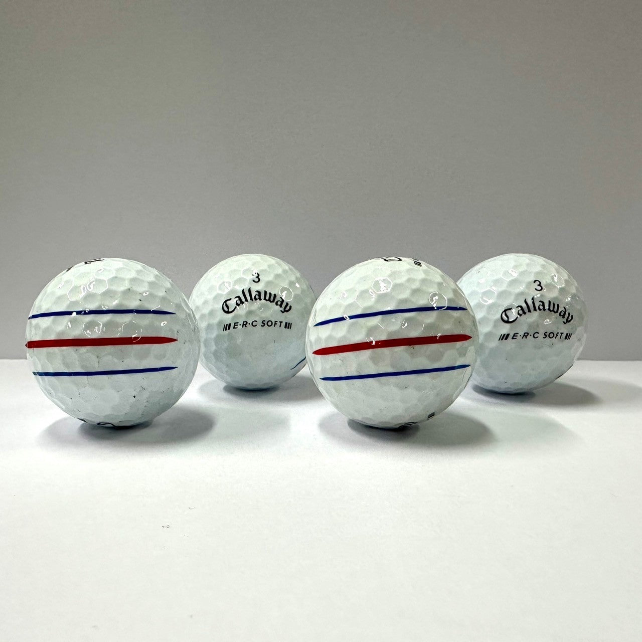 ロストボール キャロウェイ callaway ERC SOFT 2025年 ホワイト 12球【Aランク】