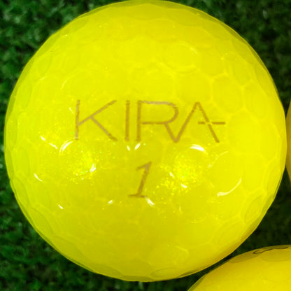 ロストボール キャスコ kasco KIRA CRYSTAL オレンジ 20球 【ABランク】 ゴルフボール 【中古】