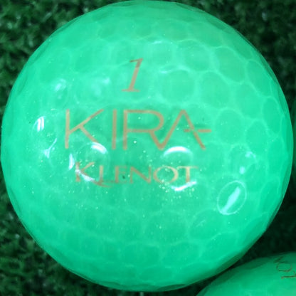 ロストボール キャスコ kasco KIRA クレノ KLENOT エメラルドグリーン 20球 【ABランク】 ゴルフボール 【中古】
