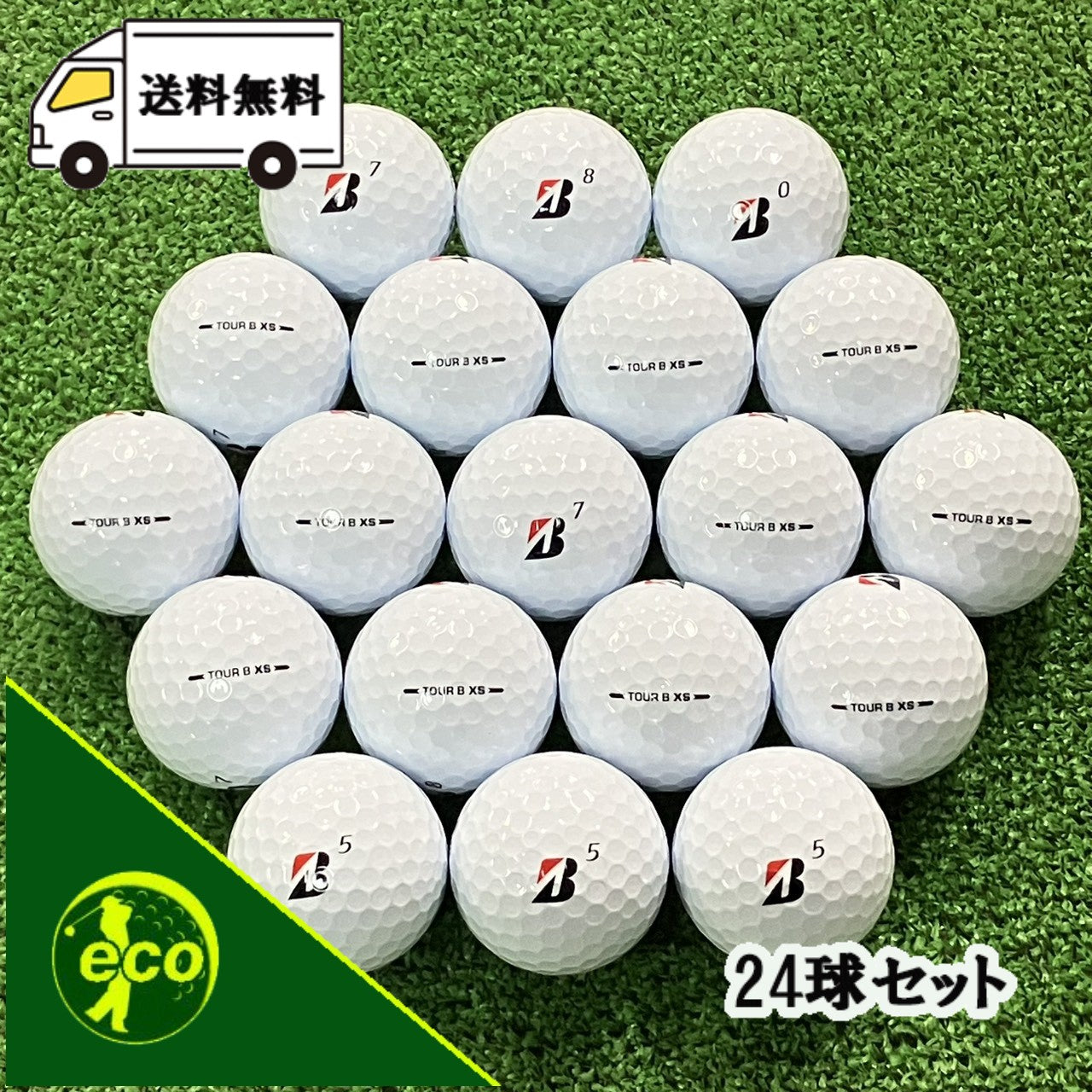 新品未使用 ゴルフボール ブリヂストン ツアーB XS 2026年 ホワイト 24個 新品