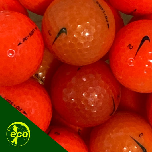 ロストボール ナイキ NIKE 混合 オレンジ 30球 【ABランク】 ゴルフボール 【中古】