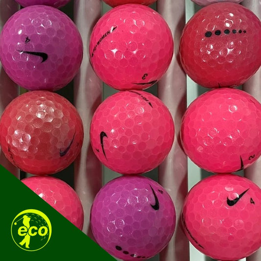 ロストボール ナイキ NIKE 混合 ピンク 30球 【ABランク】 ゴルフボール 【中古】