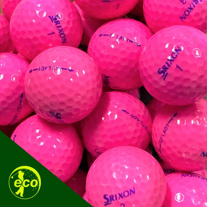 ロストボール スリクソン SRIXON SF-LADY ピンク 30球 【Aランク】 ゴルフボール 【中古】